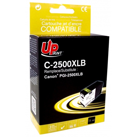 Cartouche Uprint C-2500XLB compatible Canon PGI-2500XL (9254B001 ) Noir