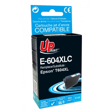 Cartouche compatible epson 604xl cyan - c13t10h24010