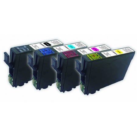 Pack de 4 encres compatibles Epson 604XL Noir